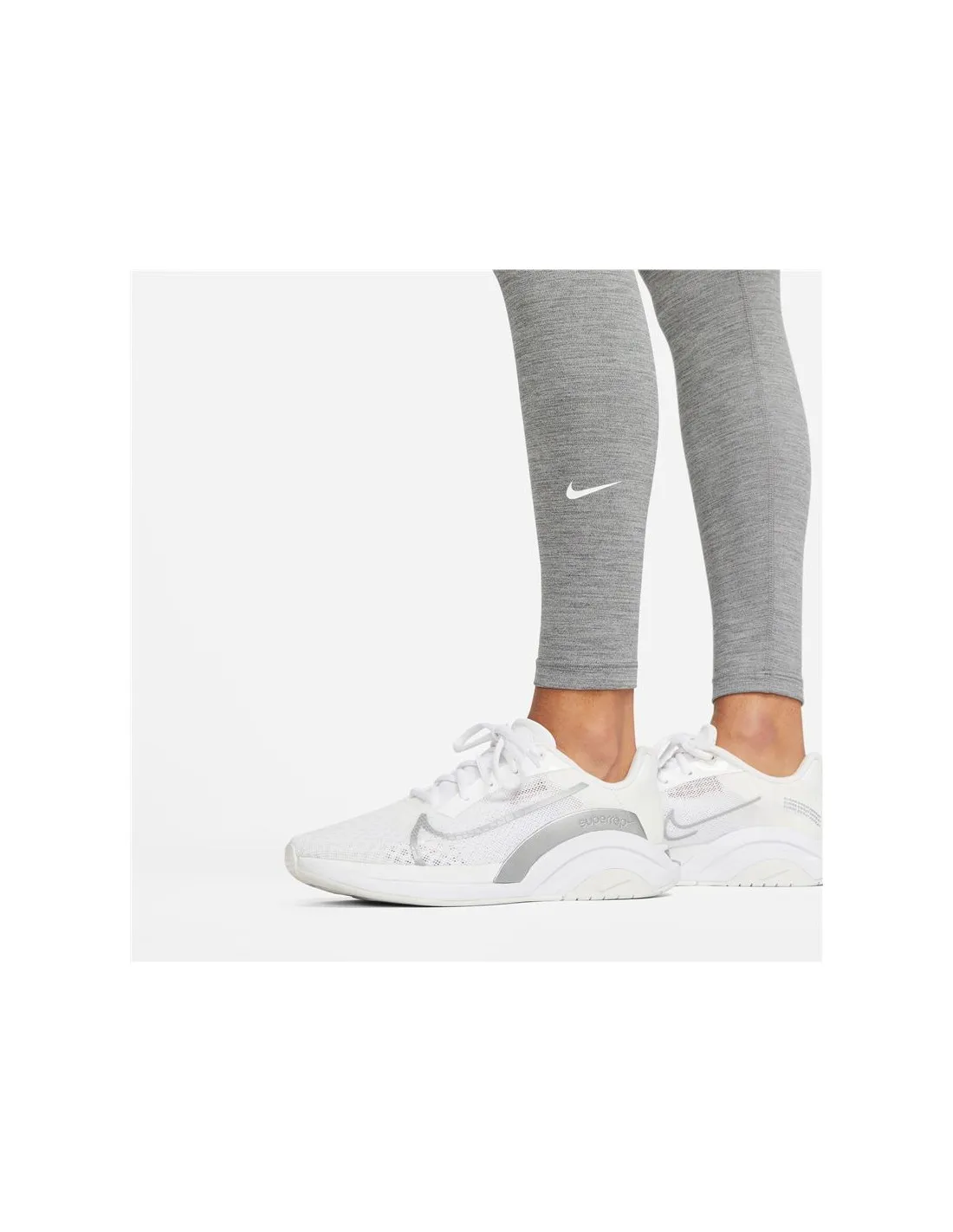 MALLAS DE FITNESS NIKE DRIFIT ONE MUJER GREY