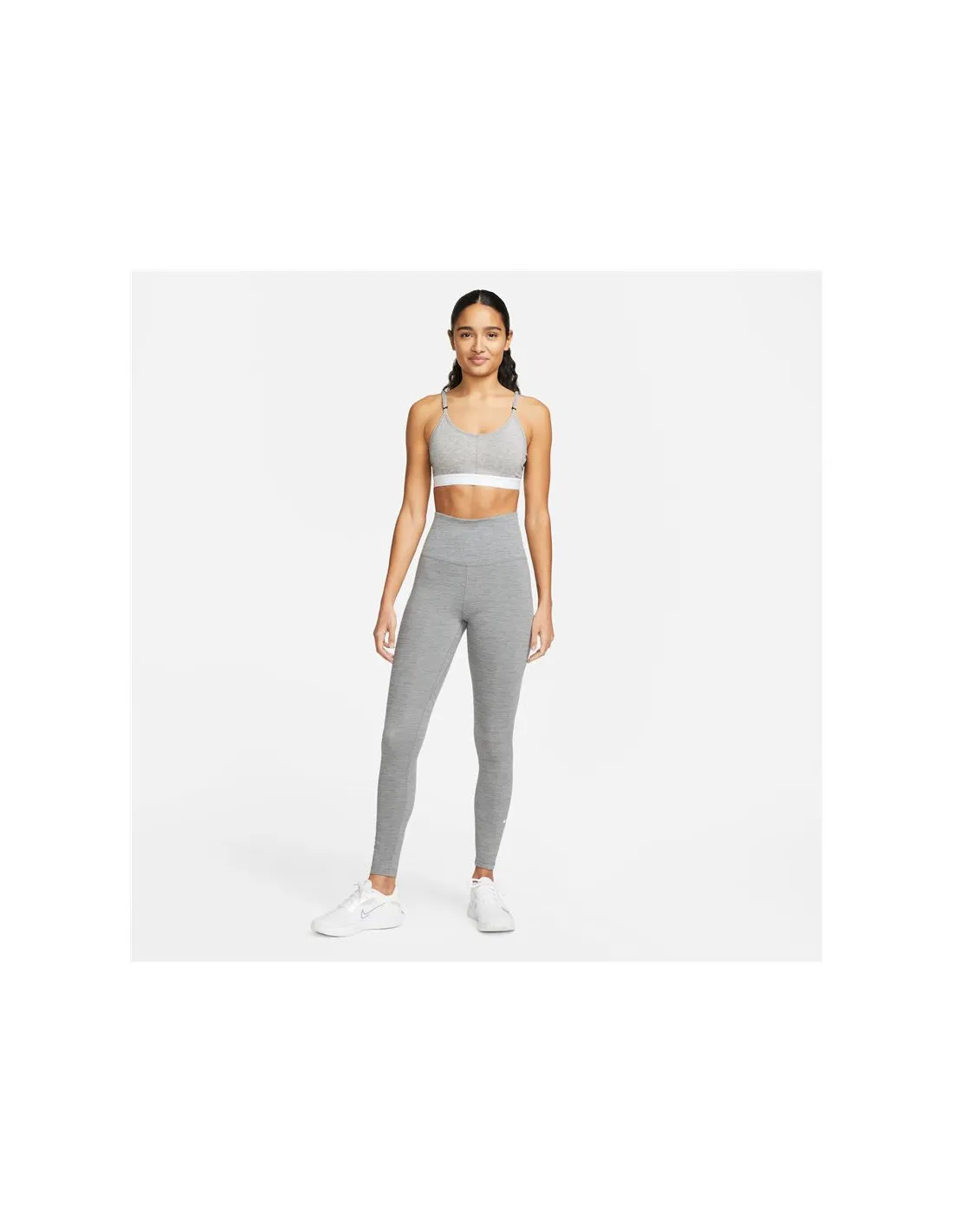 MALLAS DE FITNESS NIKE DRIFIT ONE MUJER GREY