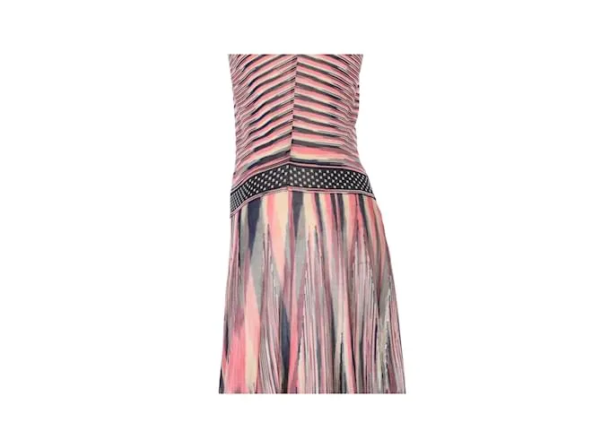Vestido de punto estampado sin mangas de Missoni Multicolor 